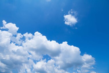 Mavi Gökyüzü ve Bulutlar