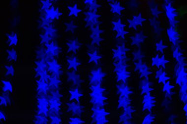 Festival ışıkların bulanık görüntü