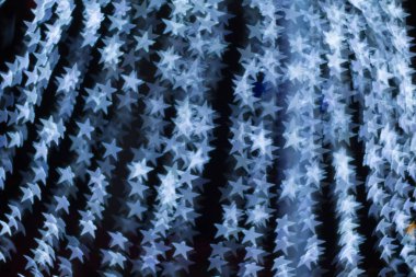 Festival ışıkların bulanık görüntü