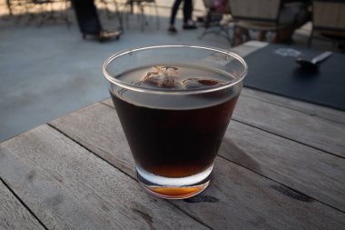 meşrubat bardağı içinde