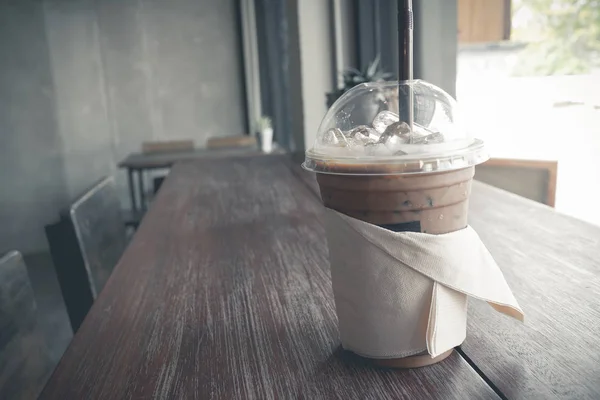 Café helado en tiempo de relax — Foto de Stock