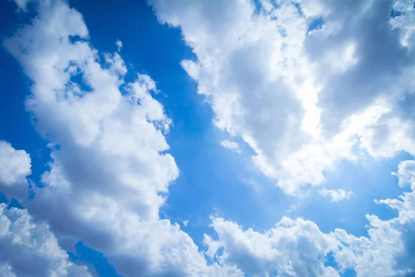 blue sky and clouds