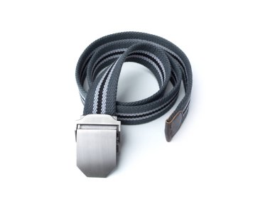 erkek kemeri beyaz arka plan üzerinde izole. Fashio Klasik tarzı