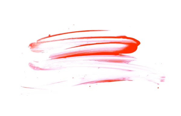 Abstrakte rote Aquarellfarbe spritzt Hintergrund. rotes Aquarell — Stockfoto