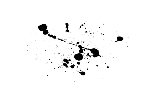 Abstrakte schwarze Aquarellfarbe spritzt Hintergrund. Schwarzes Wasserbecken — Stockfoto