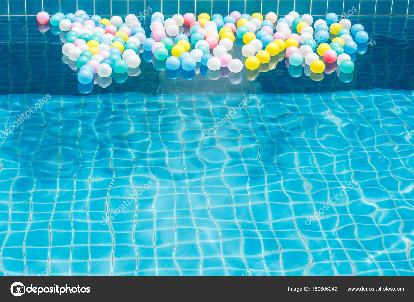 swimming pool balls