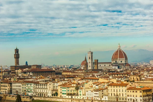 Uitzicht op de stad Florence. — Stockfoto