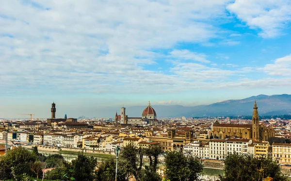 Uitzicht op de stad Florence. — Stockfoto