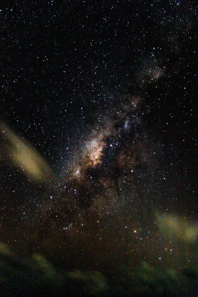 Milkyway gökyüzü üzerinde.