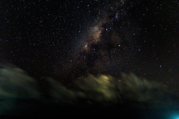 Milkyway on the sky.