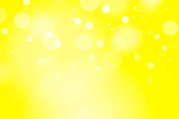 Yellow color background with bokeh. — Stock Photo, Image