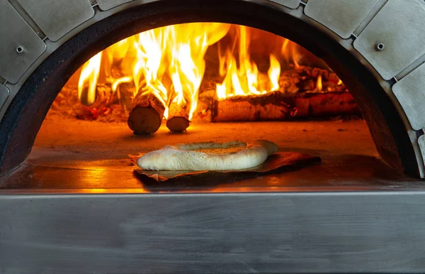 Traditional Cheese Pie Taken Out Oven — Stock Photo, Image