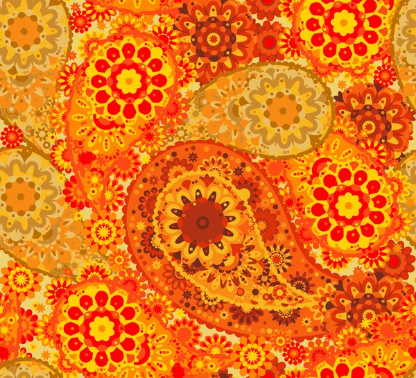 Vektör seamless modeli Doğu tarzı. Tasarım için renkli öğe. Süs dantel oyma arka plan. Süslü çiçek dekor duvar kağıdı. Sonsuz doku. Renkli Dolgu.