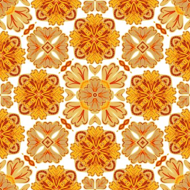 Dikişsiz vintage desen.