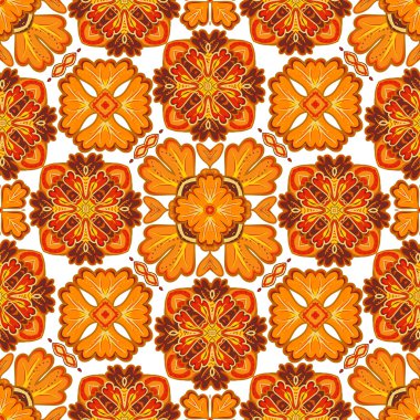 Dikişsiz vintage desen.