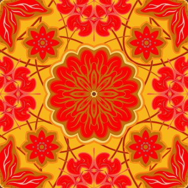 kesintisiz antika arka plan - vektör Victoria kiremit