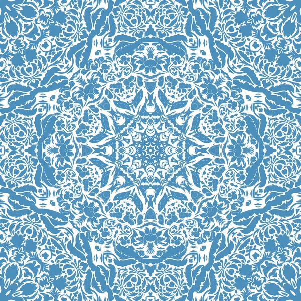 Festival art sans couture motif mandala. Tirage géométrique ethnique. Arrière-plan cadre coloré — Image vectorielle