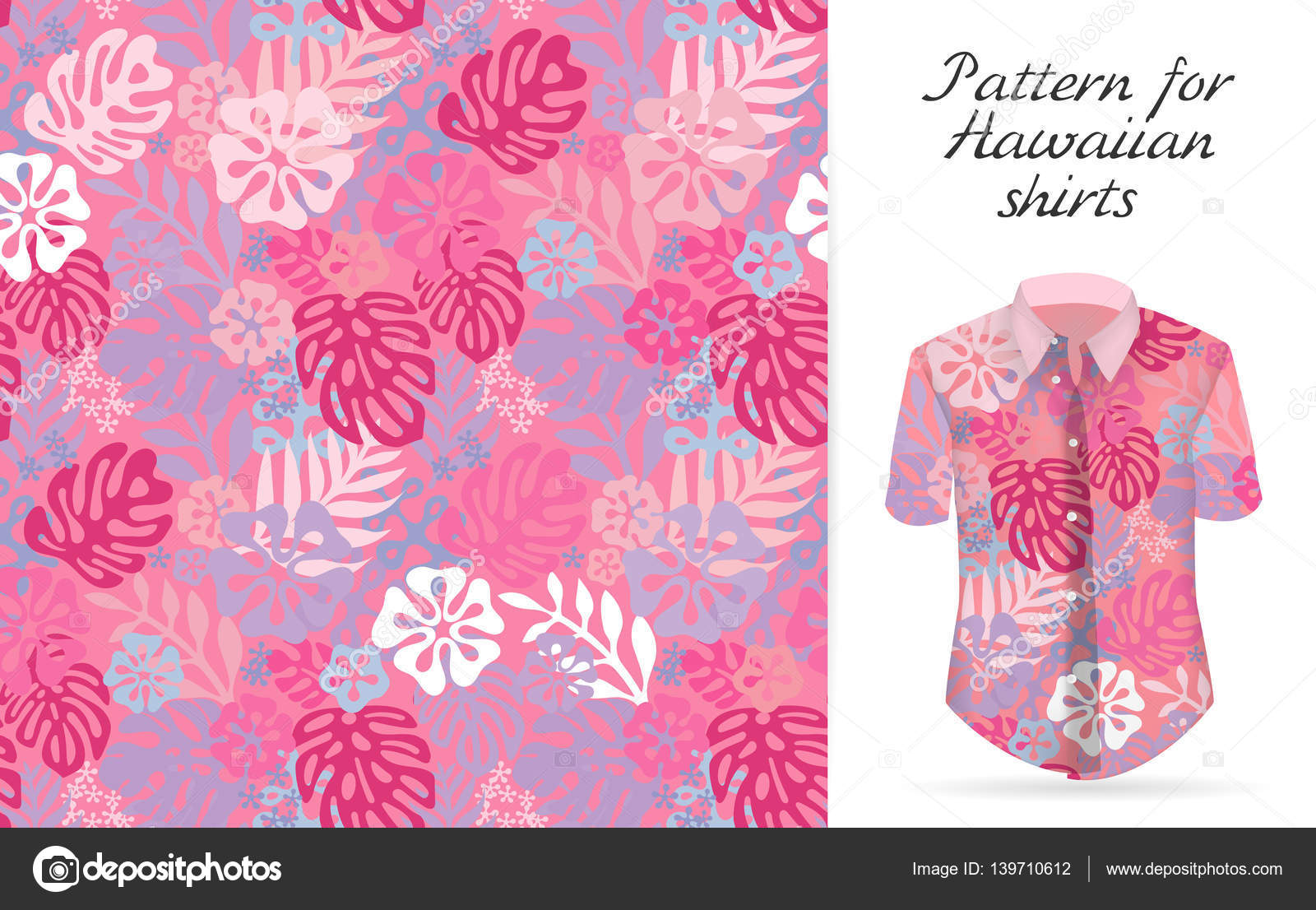 Download Tropical Aloha Pattern Vector Vector Image By C Leezarius Vector Stock 139710612