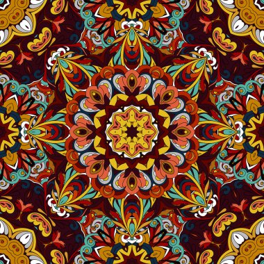 Barok tarzında duvar kağıdı. Sorunsuz vektör arka plan.