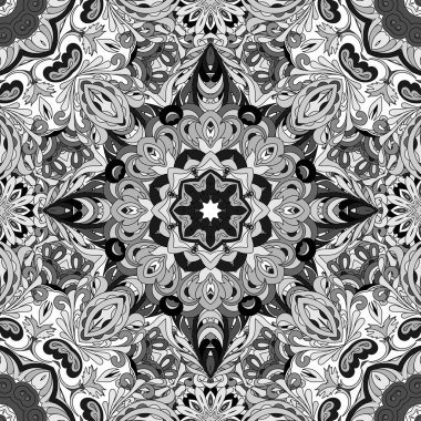 Barok tarzında duvar kağıdı. Sorunsuz vektör arka plan.