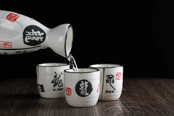 Bir Japonya sake — Stok fotoğraf