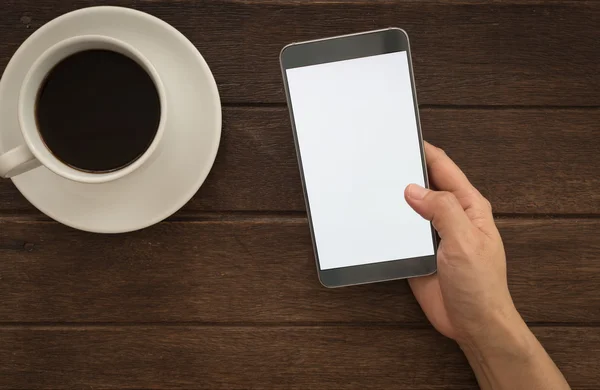 akıllı telefon, cep telefonuyla kafede erkekler