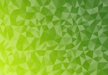 yeşil üçgen arka plan