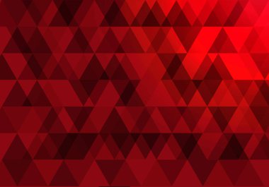 Kırmızı geometrik arka plan