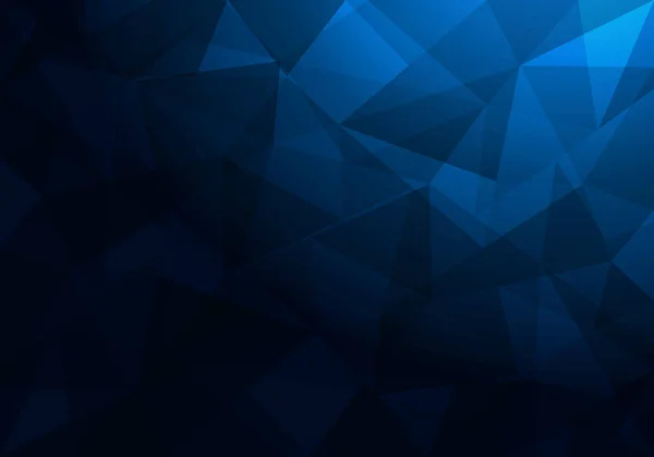 Résumé Bleu fond géométrique — Image vectorielle