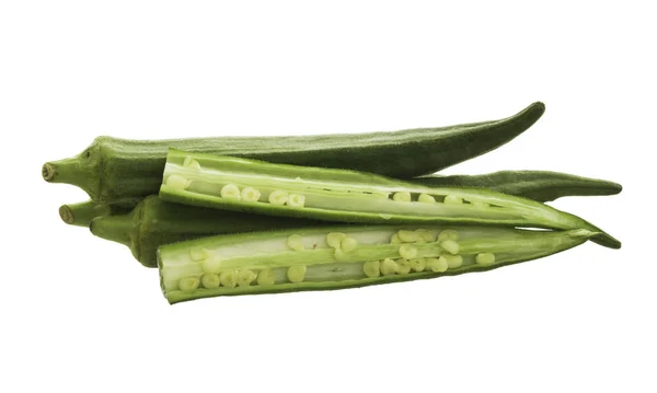 Okra, il dito della signora — Foto Stock