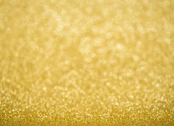 Bokeh Elegancki Złoty Brokat Jasne Tło Streszczenie — Zdjęcie stockowe