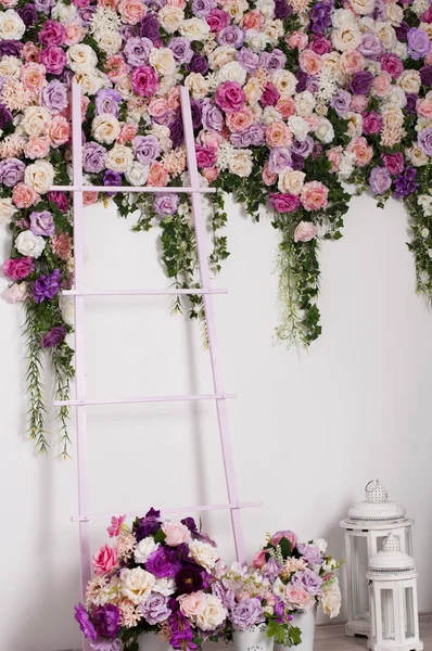 Květinová výzdoba pokoji — Stock fotografie