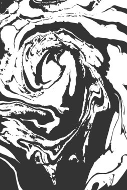 Suminagashi, erbu, Ebru. Sıvı arka plan. Mürekkep su üzerine etkisi. Noktalar, şeritler, dalgalar, katlanmış, puan. Vektör çizim.