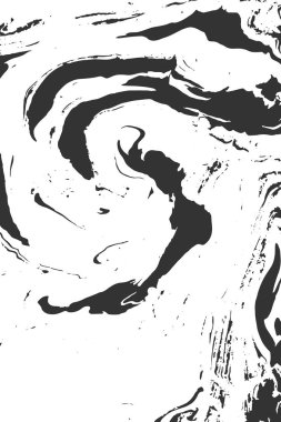 Suminagashi, erbu, Ebru. Sıvı arka plan. Mürekkep su üzerine etkisi. Noktalar, şeritler, dalgalar, katlanmış, puan. Vektör çizim.