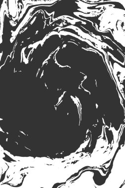 Suminagashi, erbu, Ebru. Sıvı arka plan. Mürekkep su üzerine etkisi. Noktalar, şeritler, dalgalar, katlanmış, puan. Vektör çizim.