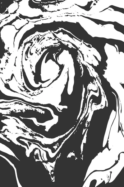 Suminagashi, erbu, Ebru. Sıvı arka plan. Mürekkep su üzerine etkisi. Noktalar, şeritler, dalgalar, katlanmış, puan. Vektör çizim.