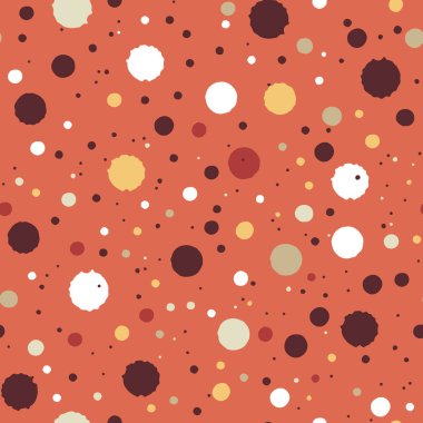 Toz boya damlacıkları ile Seamless modeli. Mürekkep ve fırça. Soyut. Elle çizilmiş. Vektör çizim.