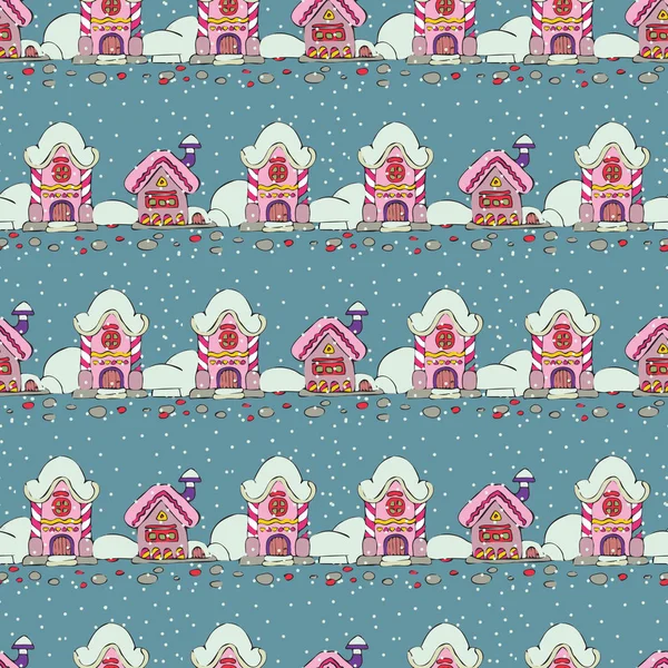 Peri izole üzerinde beyaz arka plan ev sahipliği yapmaktadır. Mutlu Noeller. Kar yağışı. Kış. Seamless modeli. Vektör çizim. Elle çizilmiş tatil illüstrasyon