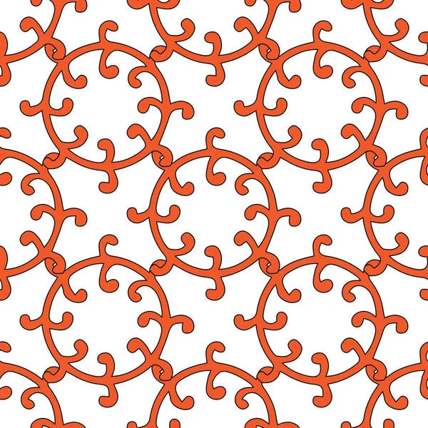 Vektör seamless modeli. Şık arka plan. Şerit sarma ile dalgalı doku geometrik. çizgili loopy şerit