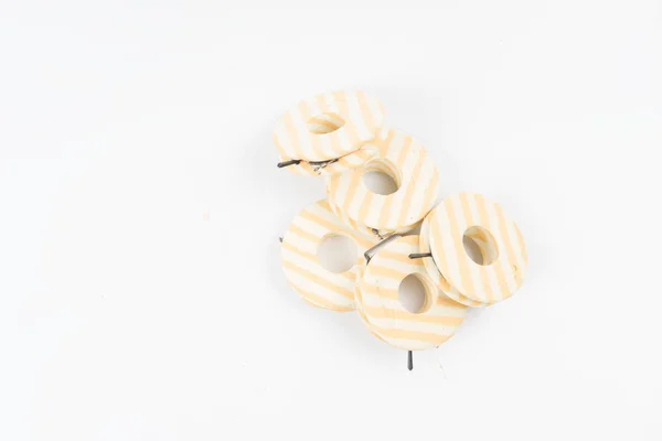 beyaz izole Balık tutma aracı