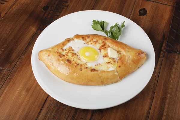 Khachapuri - pastel georgiano tradicional —  Fotos de Stock