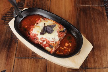 Fırında kabak ve patlıcan 