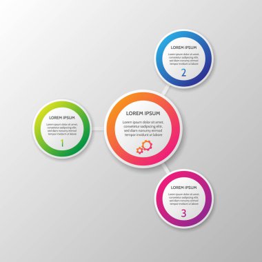 Vektör bilgi şablonu