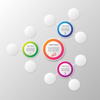 Vektör bilgi şablonu