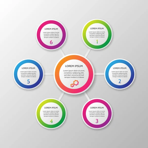 Vektör bilgi şablonu