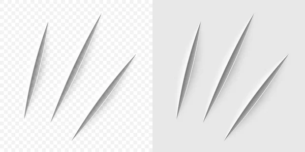 Vektör gerçekçi bir office bıçak ile kesmek