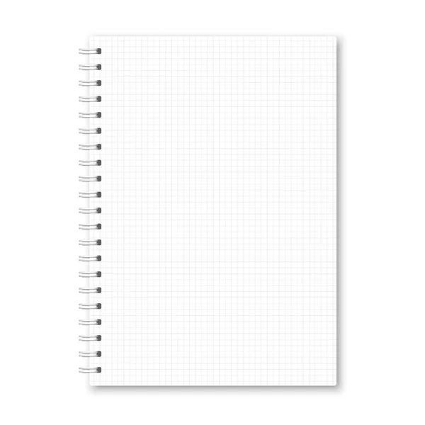 Vektör gerçekçi kapalı defter.