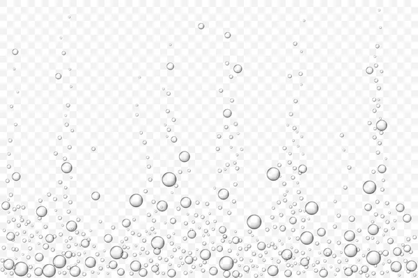 siyah sualtı hava izole doku bubbles