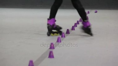 Sürücü silindirleri üzerinde göstermek bir hileci rollerdrome