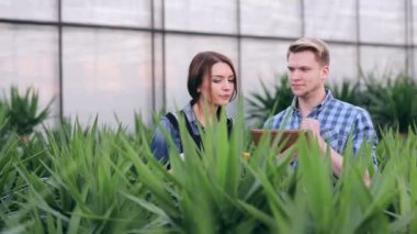 Bahçıvanlar tablet ile çalışma